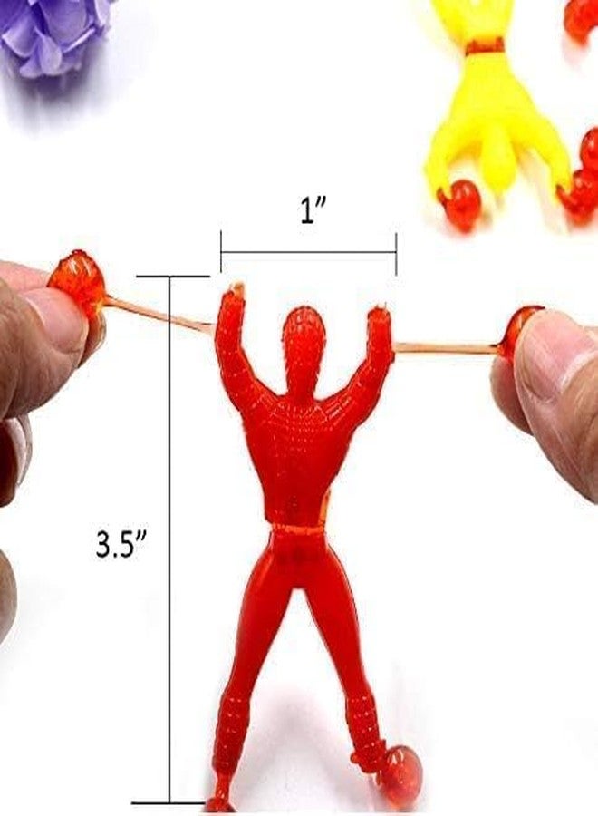 بيتريتشور بيتريكور 5 رجل متسلق لاصق، متسلق جدار، رجال متدحرجون، ألعاب إبداعية خادعة، زاحفون على النوافذ، هدايا صغيرة (متعددة الألوان) - Image 3